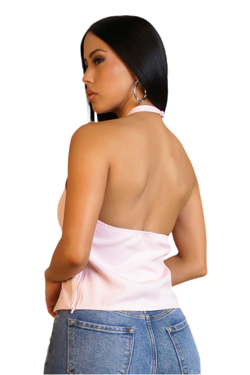 Eclat pastel top baby pink