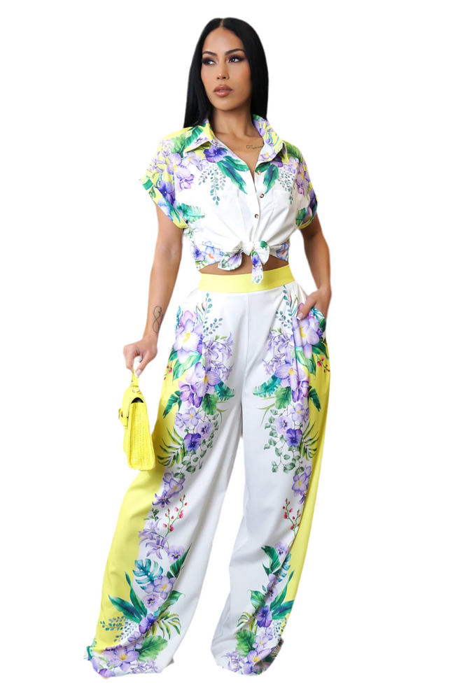 Blossom pant set
