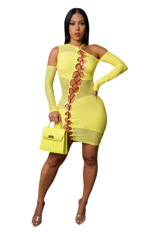 Fleur Jumelle dress yellow