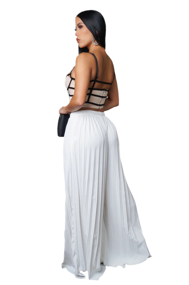 Dimanche pant set white