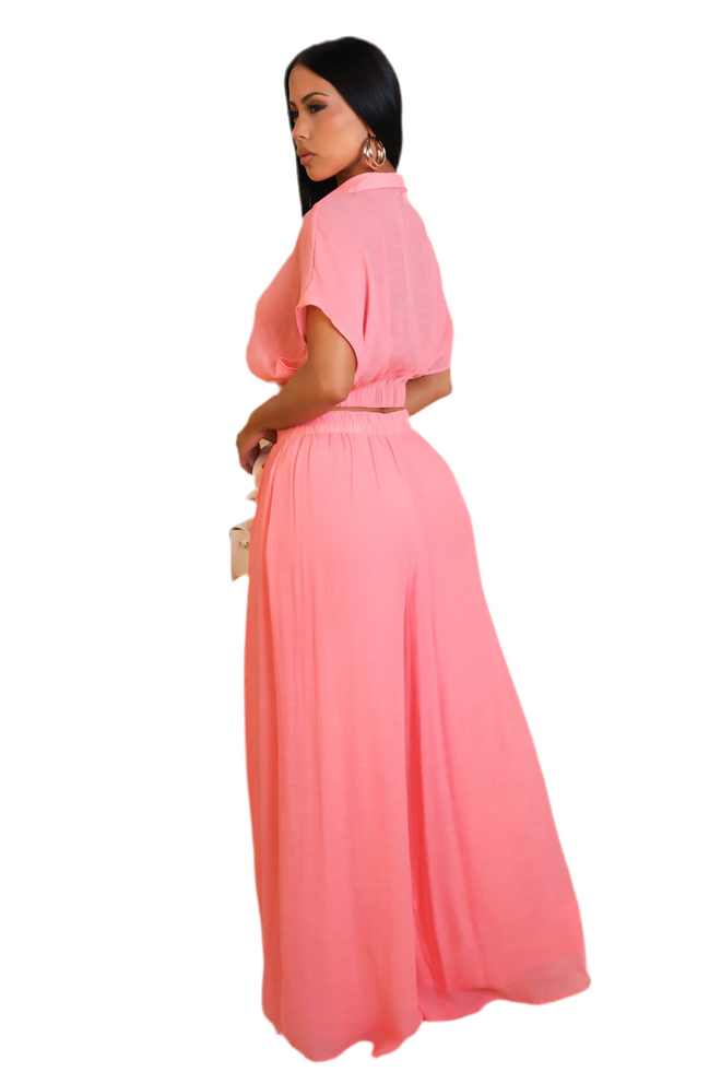 Breeze pant set pink