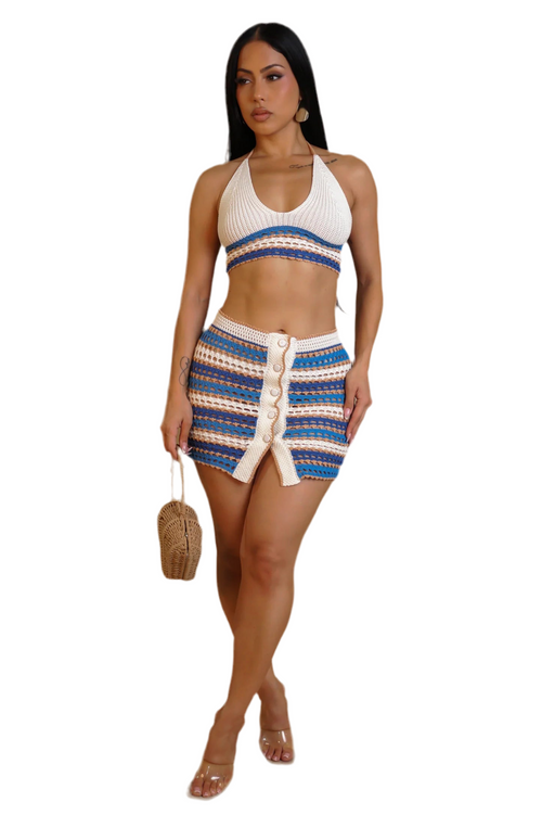 Soleil de Miel skirt set