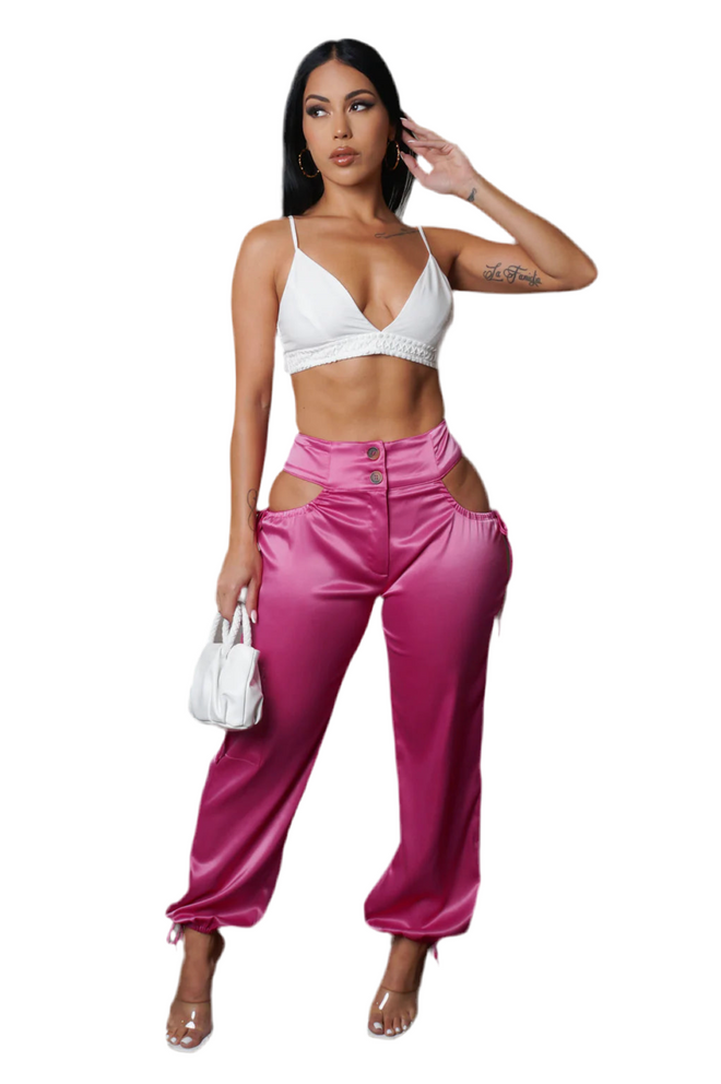 Got feelings pants pink