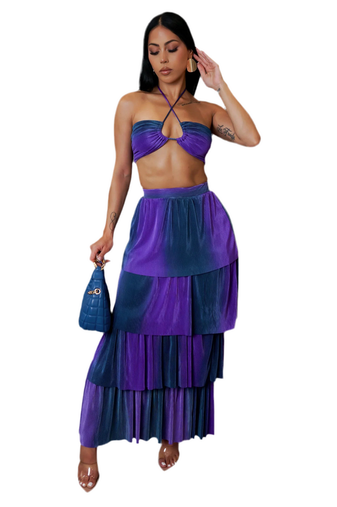 Sahara skirt set skirt set purple
