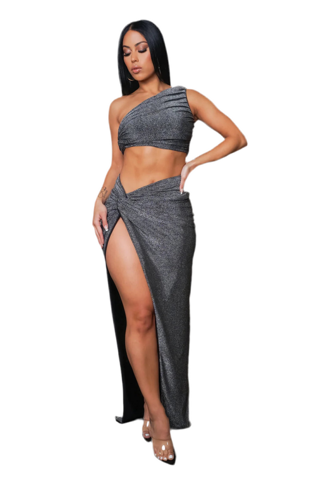 The one & only skirt set silver