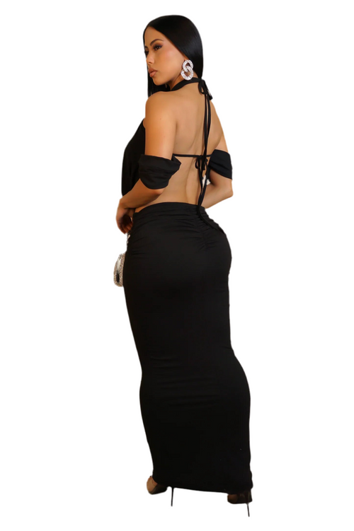 Soleil Doux maxi dress black