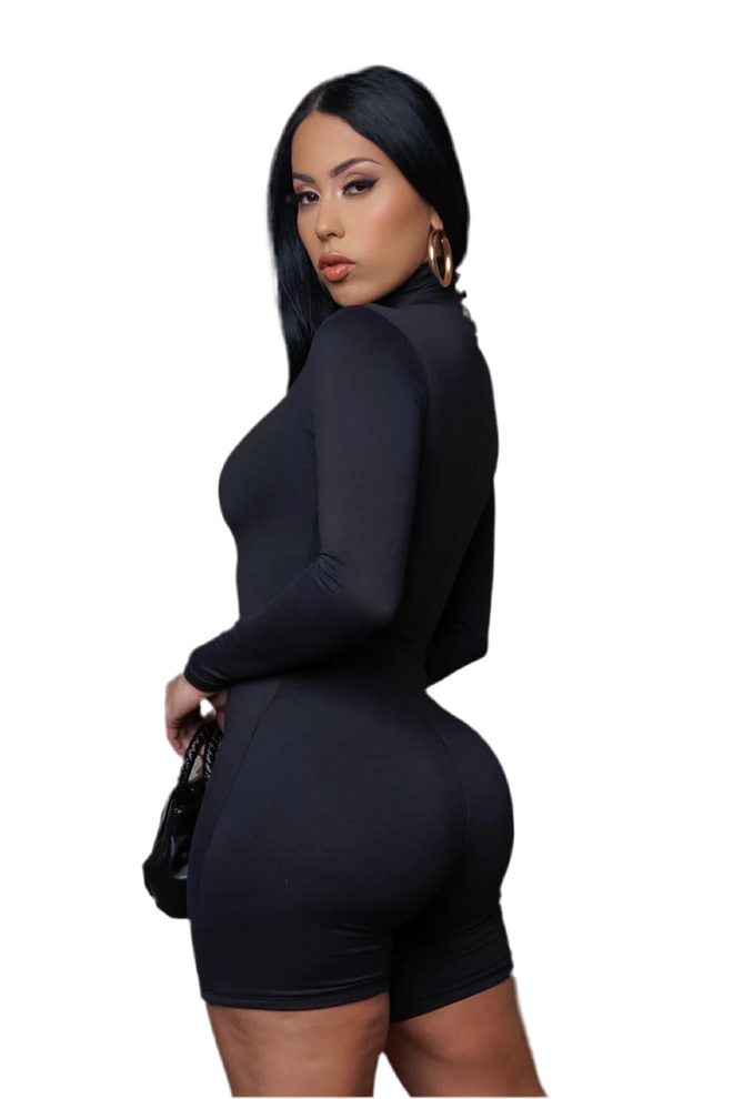 Just like me romper black