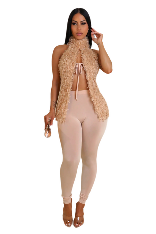 Muse legging set beige