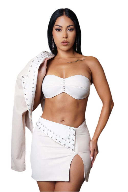 Bougie crystals set nude