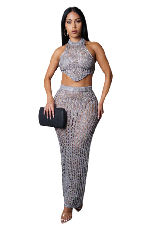 Shine like diamond set silver