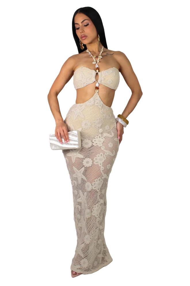 Sea Breeze maxi dress