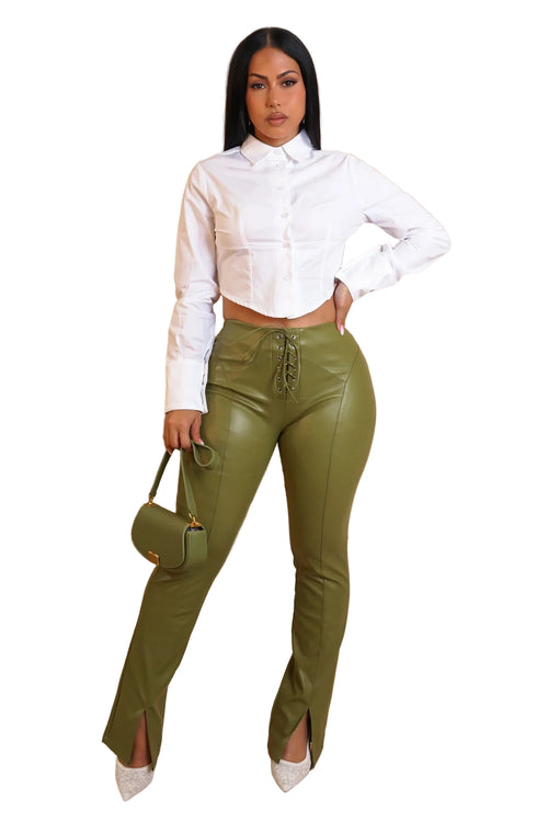 Pour toujours pants olive